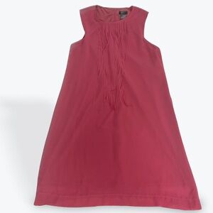 Fun Fringe Pink Sleeveless Mini Dress by Rock 47